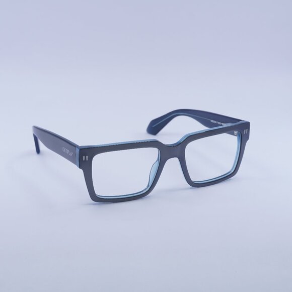 🕶️ New Off-White OERJ054 STYLE 54 7200 Eyeglasses - Satin Silver Frame 53mm